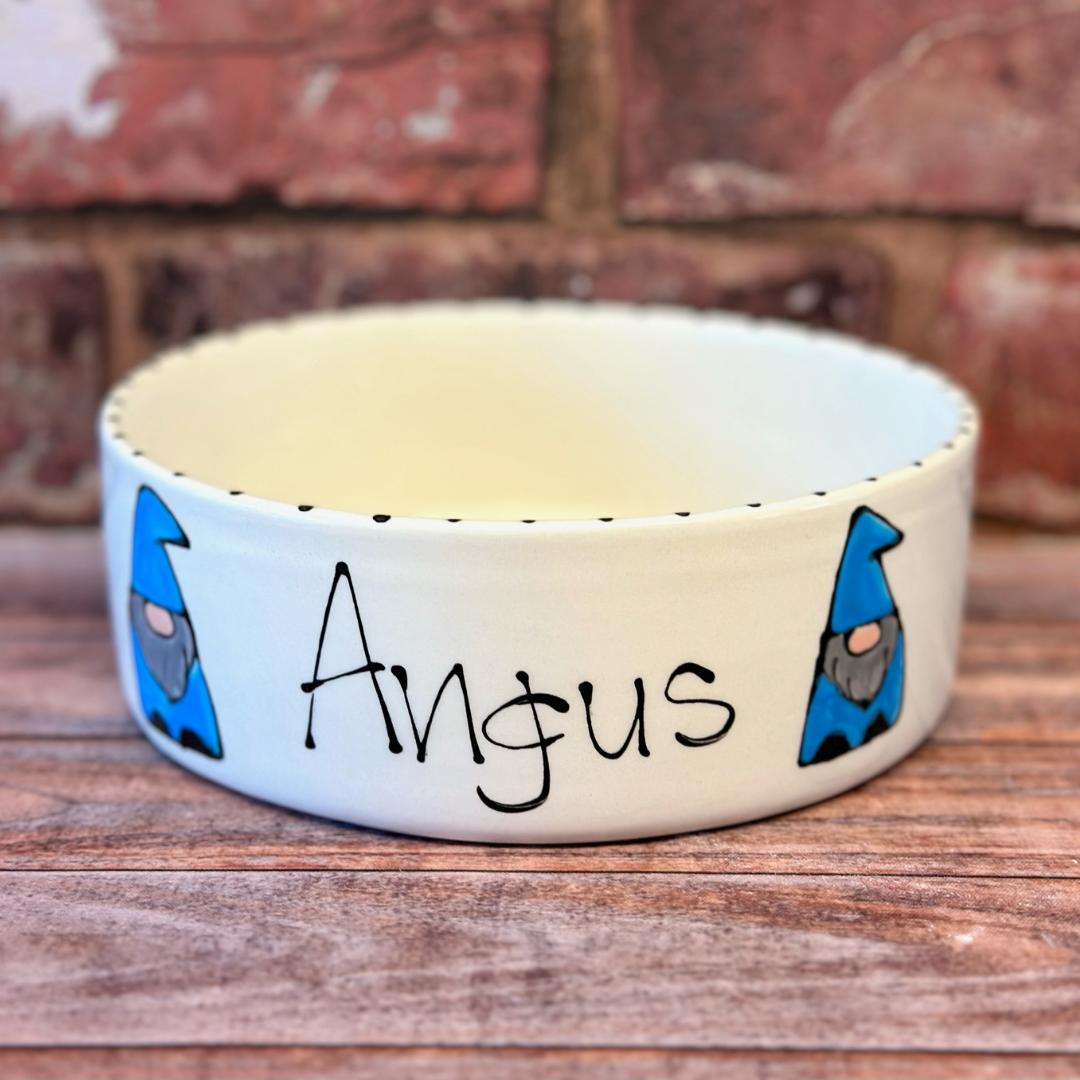 Personalised Christmas Blue Gonk Dog Bowls – Chelsea Dogs